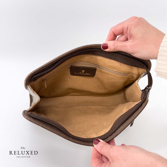 Vintage Gucci GG Web Clutch - Picture 10 of 15